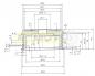 Preview: Riemenscheibe Lichtmaschine Pulley Neu - OE-Ref. F00M991269 für Bosch Type