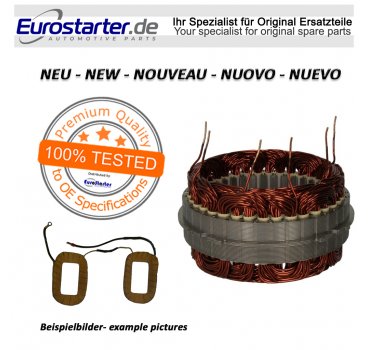 Stator Feldwicklung Lichtmaschine Neu - OE-Ref. 593588 für Valeo Type