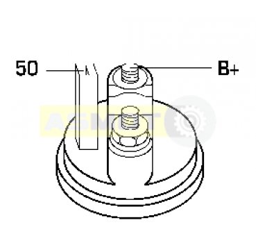 Anlasser Mando (Valeo Korea) Neu Original 361003E020 für Hyundai, Kia