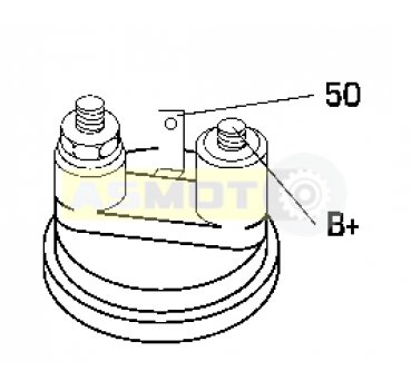 Anlasser Mando (Valeo Korea) Neu Original TM000A07101 für Kubota Kioti Mahindra