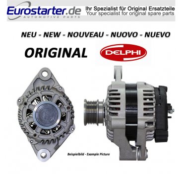 Lichtmaschine Neu Original Delphi OE-Ref. A1731540102 für Ssangyong