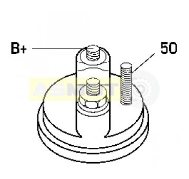 Anlasser Bosch SEG Neu Original F002G70111 für Piaggio