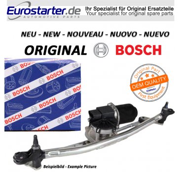 Wischermotor mit Gestänge 51937612 Neu Original BOSCH für Fiat