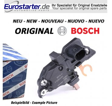 Regler Lichtmaschine F00M144136 Neu Original BOSCH für Bosch Type