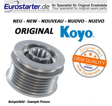 Riemenscheibe Lichtmaschine Pulley WCPA66493 Neu Original KOYO für Koyo Type