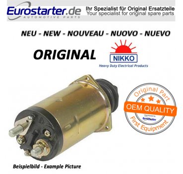 Magnetschalter Anlasser 0-24500-0060 Neu Original NIKKO für Nikko Type
