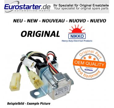 Relais Anlasser Zusatzrelais 0-25000-7283 Neu OE NIKKO für Nikko Type