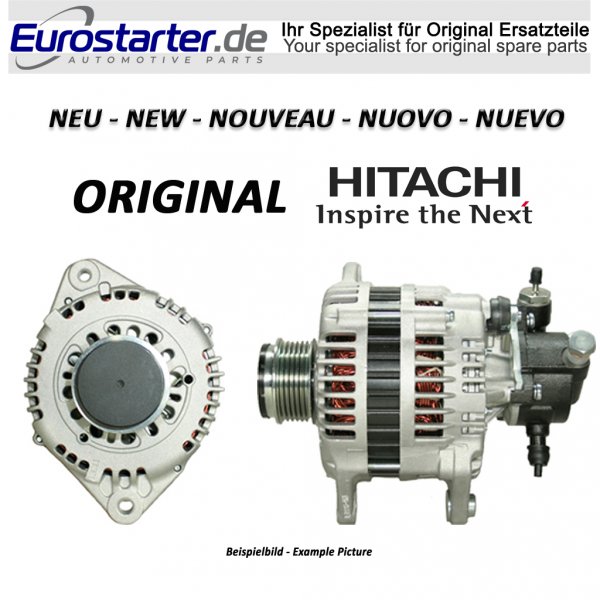 Lichtmaschine 90A Neu Original Hitachi LR190-753 für Nissan