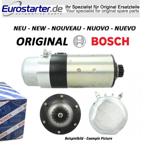Anlasser 110V 25Kw Neu Original Bosch SEG - 0001606013 0021517201 für Mtu