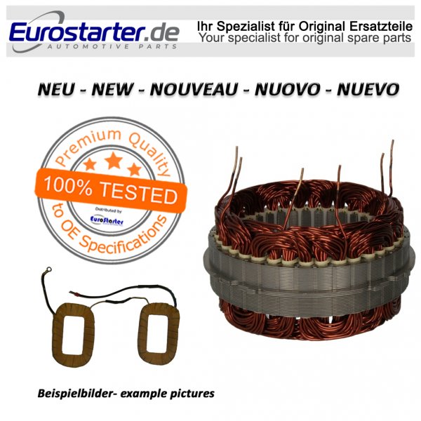 Stator Feldwicklung Lichtmaschine Neu - OE-Ref. 593588 für Valeo Type