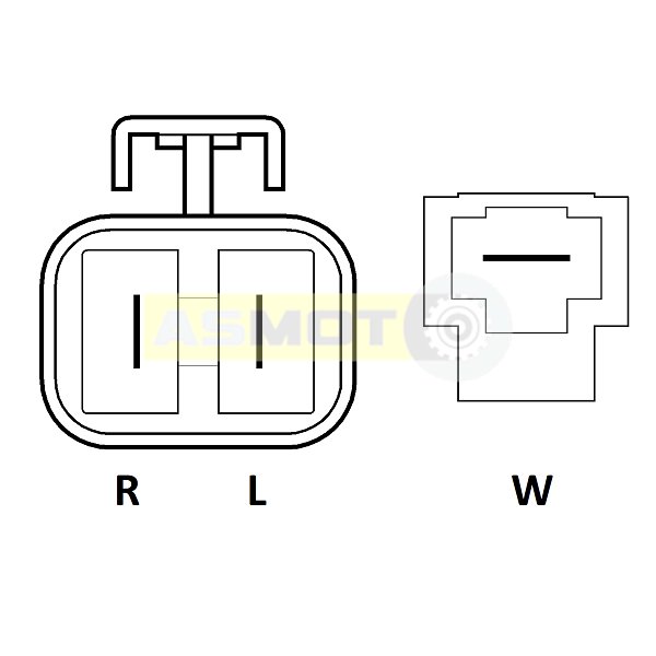 Lichtmaschine 40A Neu Original Mando (Valeo Korea) 3730045001 für Hyundai,Kia