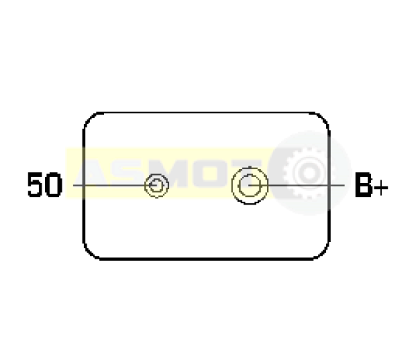 1x Anlasser Neu OE Lucas Tvs - Bosch OE Nr. 0001401052 für Bng Applications 12V