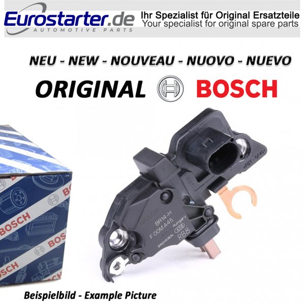 Regler Lichtmaschine F00M145220 Neu Original BOSCH für Bosch Type