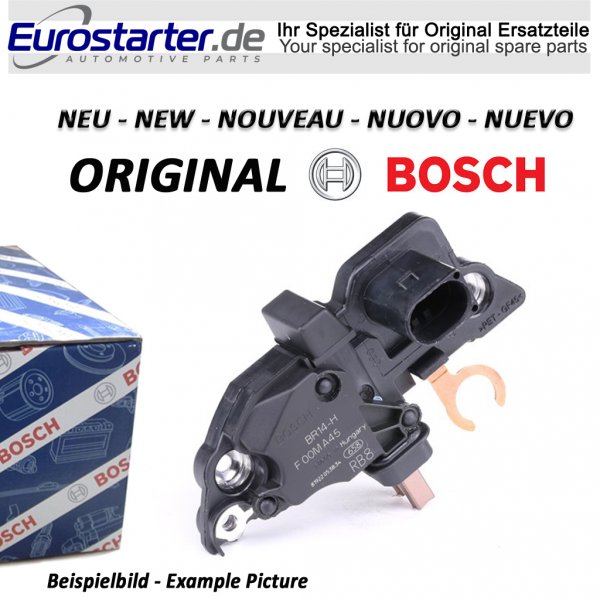 Regler Lichtmaschine F00M346006 Neu Original BOSCH für Bosch Type