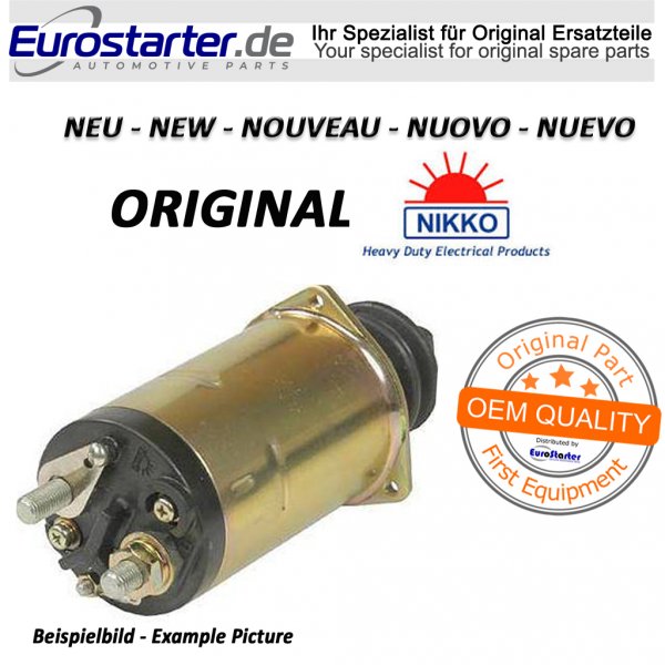 Magnetschalter Anlasser 0-47100-3070 Neu Original NIKKO für Nikko Type